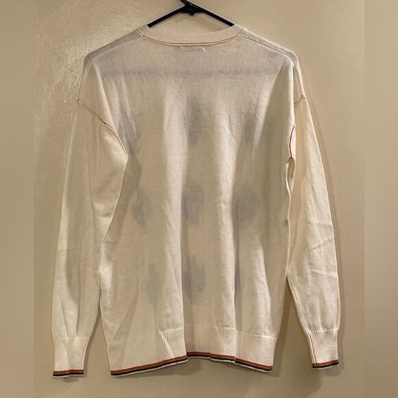 ZAKET & PLOVER NWOT Cactus Long Sleeve Top in Off White - Picture 4 of 8